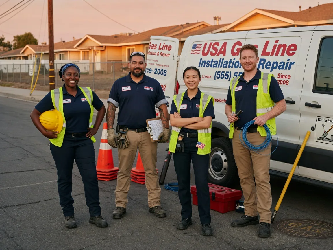Gas Line Installation company in Manson, NC